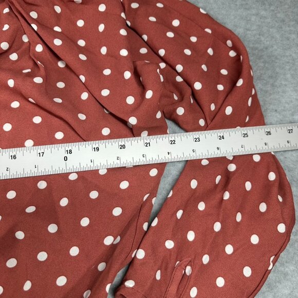 Long Sleeve Polka Dot Body Suit - Picture 8 of 11